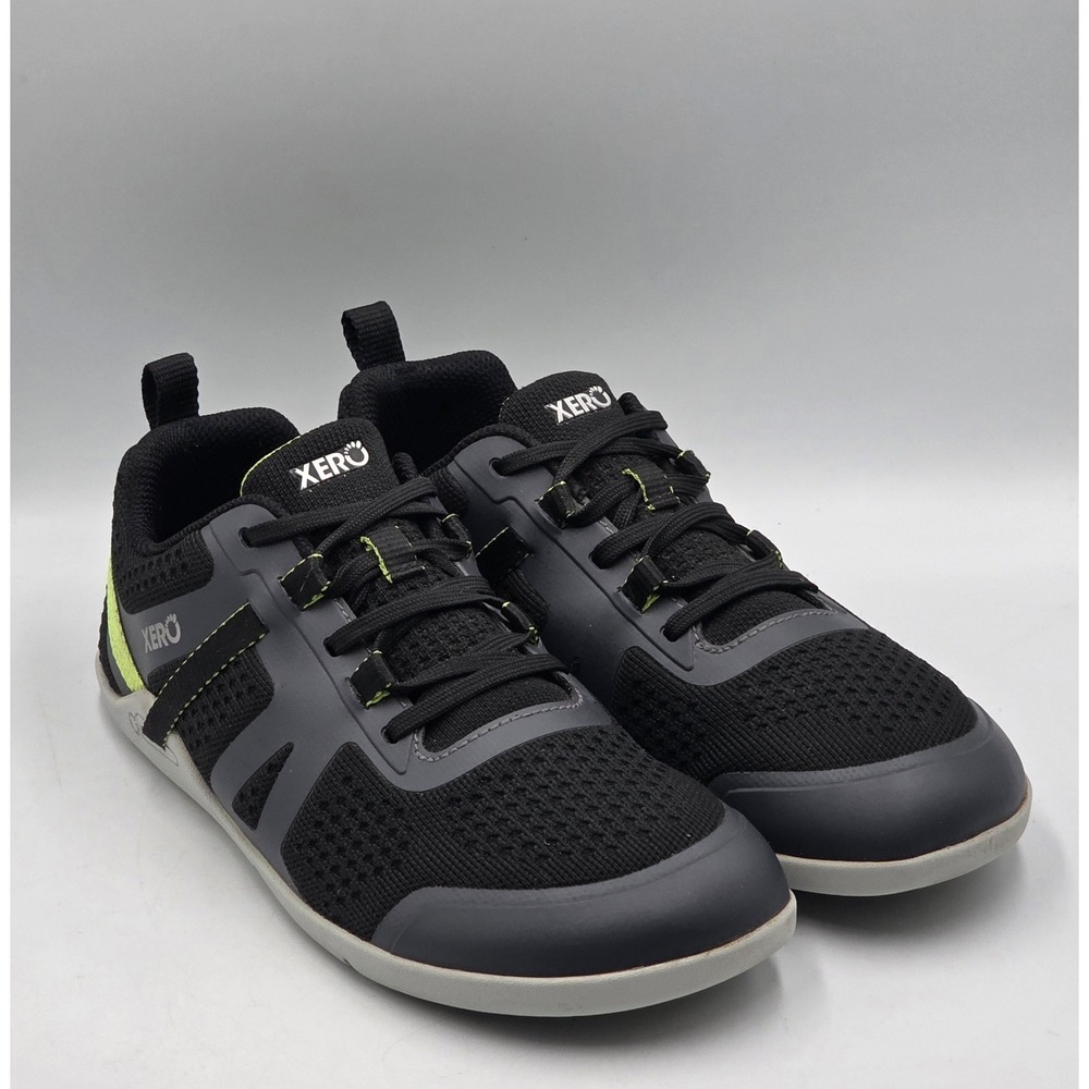 Xero Shoes Prio Neo Women's 8.5 Black Gray Athletic Sneakers Minimalist